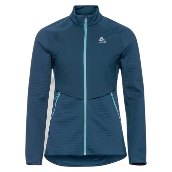 Polaire zippu00e9e femme Odlo Sesvenna Hybrid S-Thermic [Taille XS]