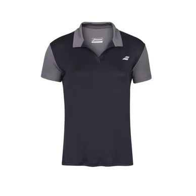 Polo Babolat Femmes Play Black Black