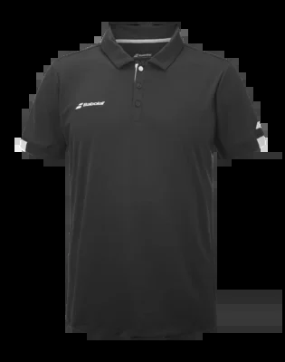 Polo Babolat Homme Jouer Polo Black Black