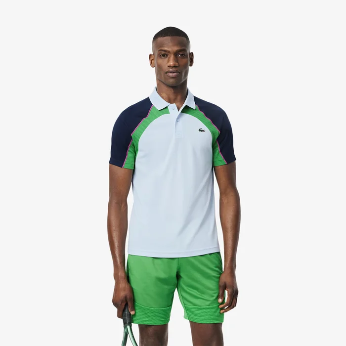 Polo de tenis Lacoste Athlete Hombre Melbourne Miami Multicolor