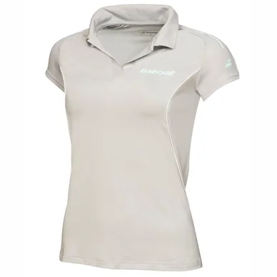 Polo de Tennis Femme Babolat Core Gris