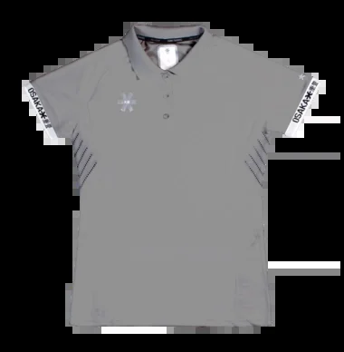 Polo de Tennis Osaka Women Polo Jersey Dark Grey