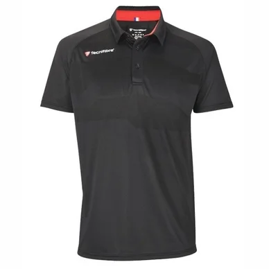 Polo de tennis Tecnifibre F3 Ventstripe Noir