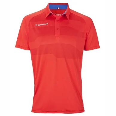 Polo de tennis Tecnifibre F3 Ventstripe Rouge