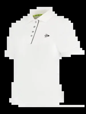 Polo Dunlop Femme Ap Club White