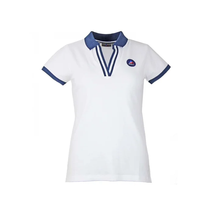 Polo femme Peak Mountain Asfalte [Taille S]