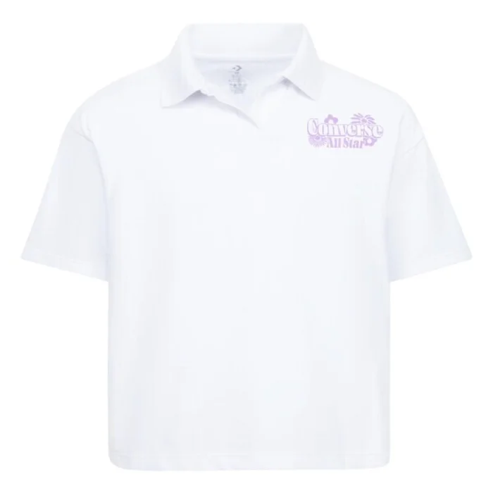 Polo fille Converse Boxy [Taille 8/10 ans]