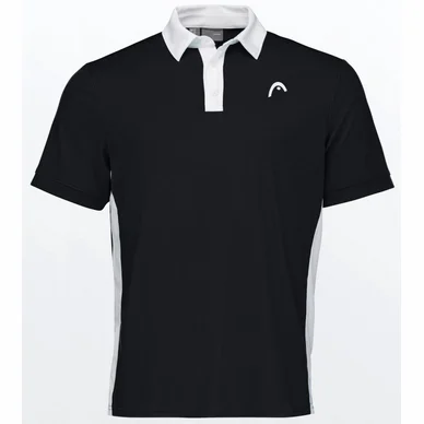 Polo HEAD Hommes Slice Black White