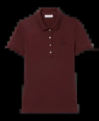 Polo Lacoste Femme PF5462 Slim Fit Expresso