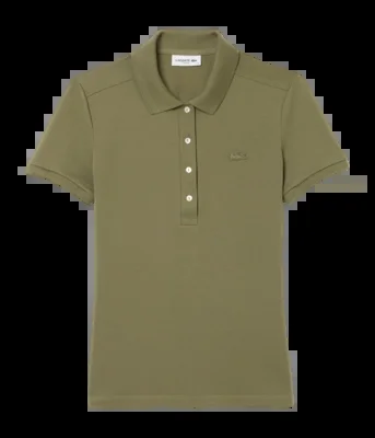 Polo Lacoste Femme PF5462 Slim Fit Khaki