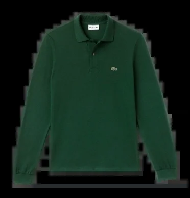Polo Lacoste Homme Paris PH2481 Longsleeve Regular Fit Green
