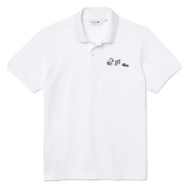 Polo Lacoste x Peanuts Men PH7760 White Blanc