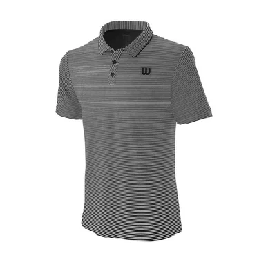 Polo Wilson Homme Training Polo Noir Blanc