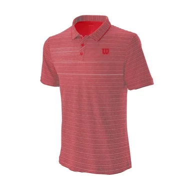 Polo Wilson Homme Training Polo Wilson Rouge Blanc