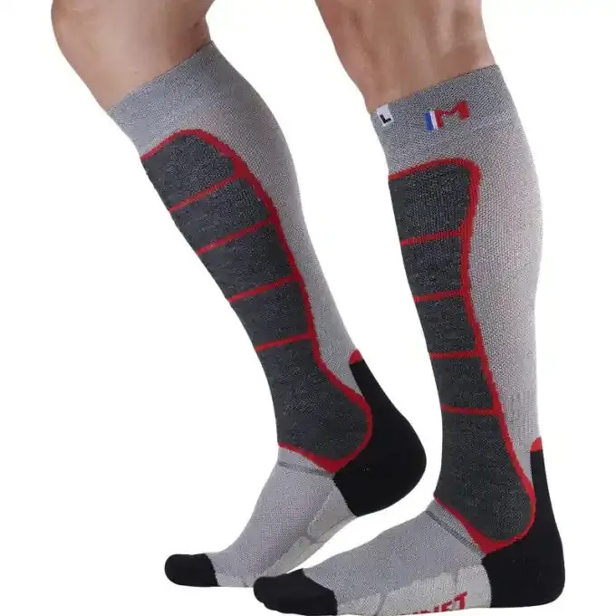 Populaire Chaussettes de ski Monnet FUSION Rouge