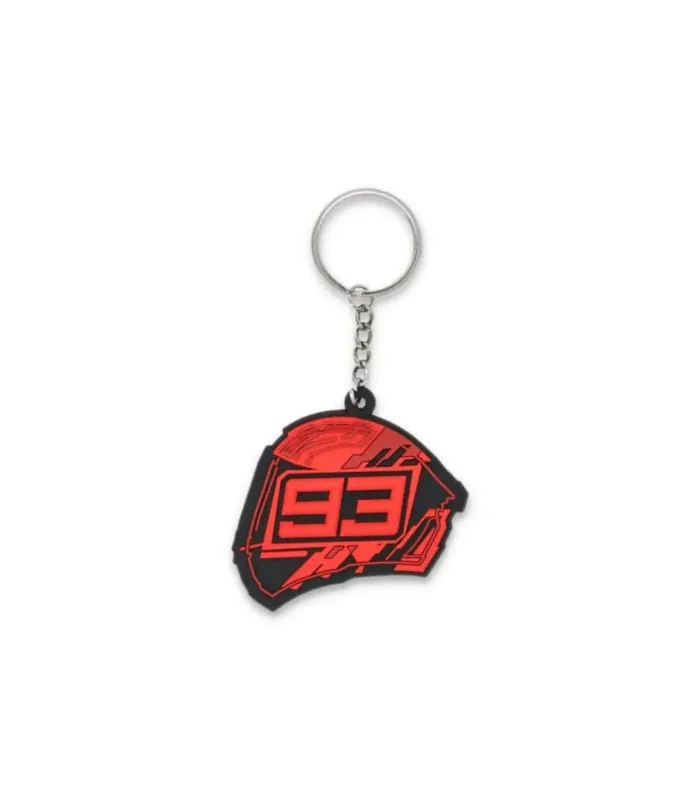 Porte-clés Marc Marquez – Casque 93 Moto GP Officiel Rouge