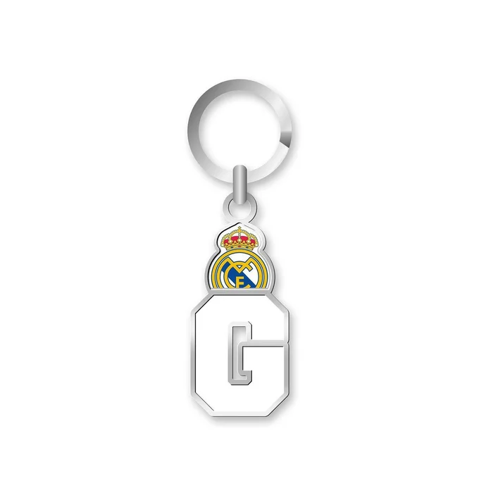 Porte-clés Real Madrid Lettre – G – Boutique Officiel Real Madrid CF