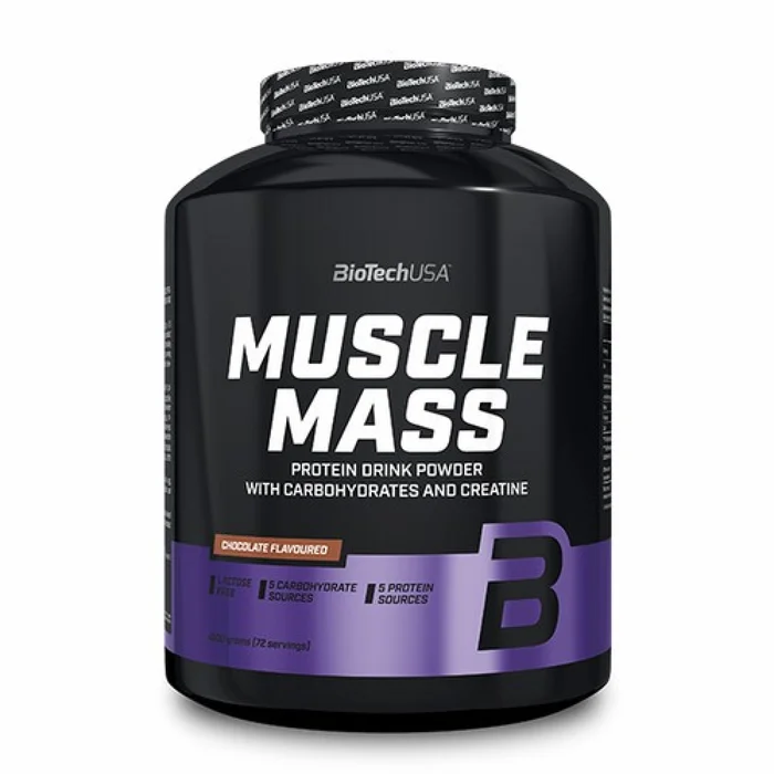 Pot de prise de masse musculaire Biotech USA – Chocolate – 4kg