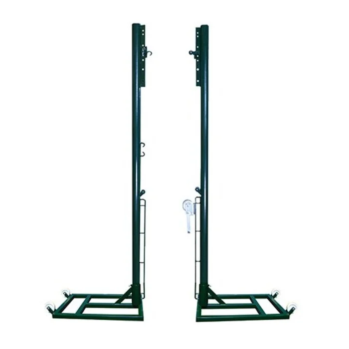 Poteaux métallique transférable réglable Softee Equipment (x2) [Taille 80 mm]