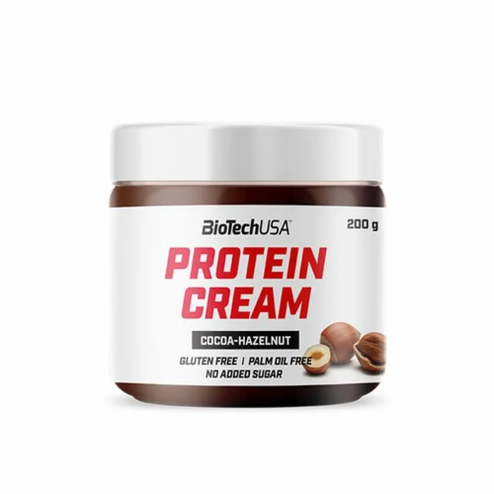 Pots de collations crème proteinée Biotech USA – Cacao-noisette – 200g