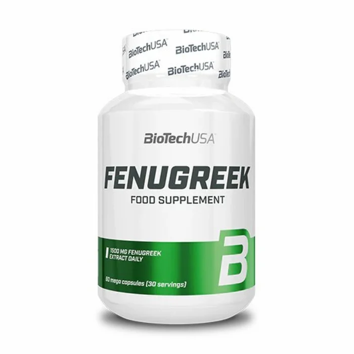 Pots de vitamine Biotech USA fenugreek – 60 Gélul