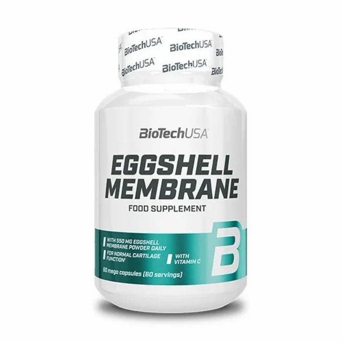 Pots de vitamine membrane de coquille d’œuf Biotech USA – 60 Gélul