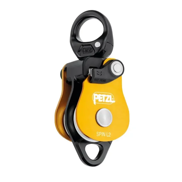 Poulie à haut rendement avec émerillon Spin L2 Petzl Garantie Incluse