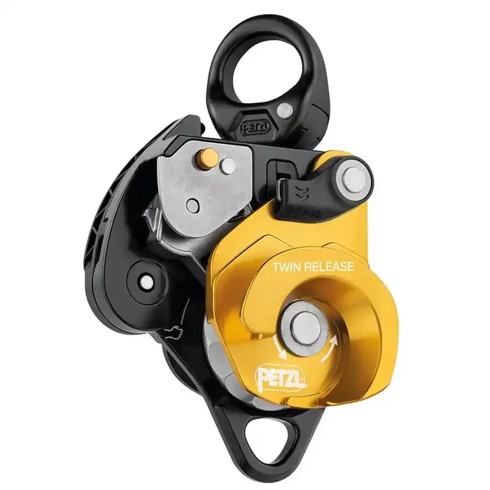 Poulie bloqueur Twin Release Petzl Commander Vite
