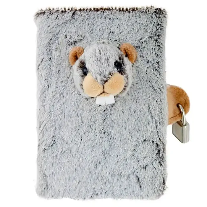 Premium Carnet Secret Peluche Marmotte Dani Créations