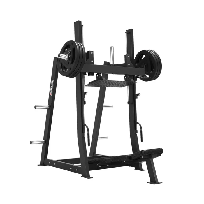 Presse de musculation à jambe vertical à plaque chargé Etenon Fitness [Taille 198x128x193 cm]