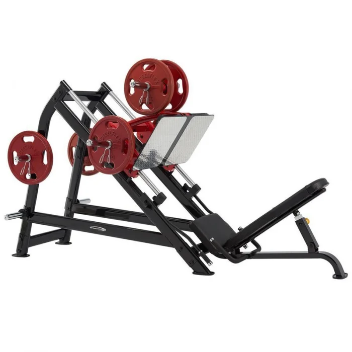 Presse presse à cuisses charge plaque Steelflex [Taille 283x142x149 cm]
