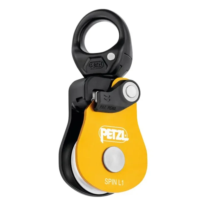 Prix Bas Poulie à haut rendement avec émerillon Spin L1 Petzl