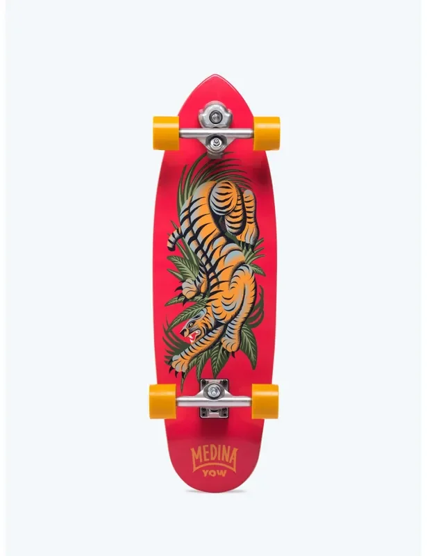 Prix Bas Surfskate Complet Yow Medina Bengal 33″ Signature Series
