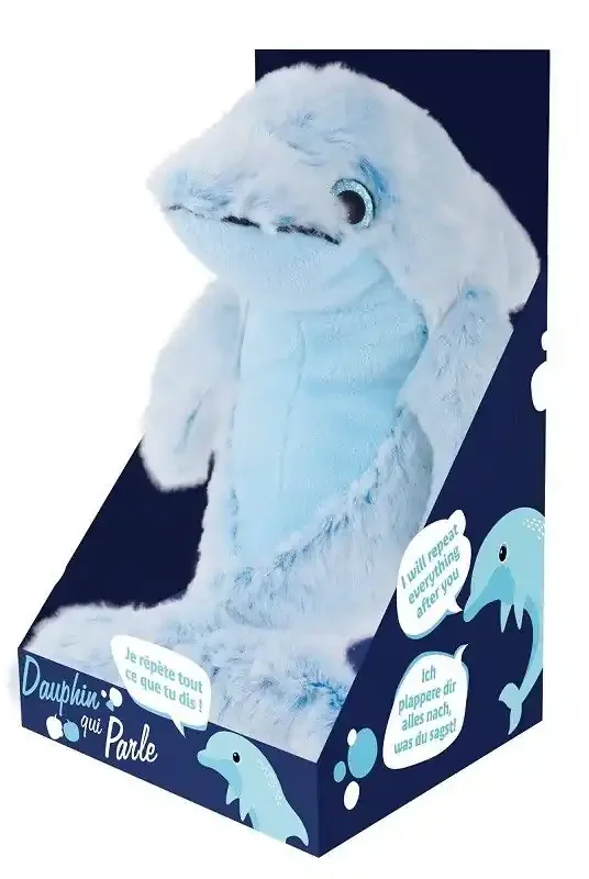 Prix Cassé Peluche Dauphin qui parle Dani Créations
