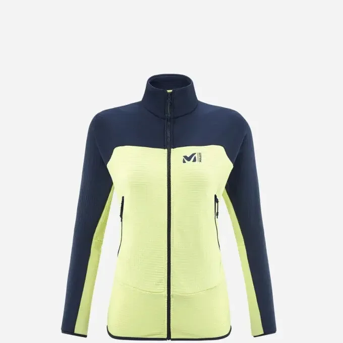 Prix Promo Polaire Millet FUSION GRID JKT W Viper Saphir