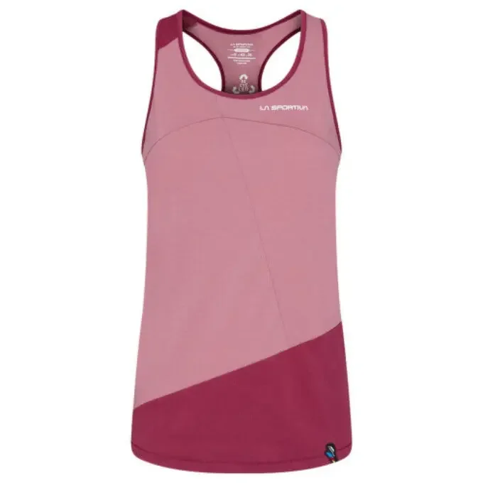 Prix Réduit Débardeur d&rsquo;escalade femme La Sportiva Charm – Blush/Red Plum