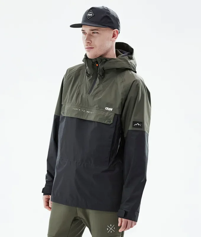 Prix Réduit Dope Hiker Light Veste Randonnée Homme Olive Green/Black