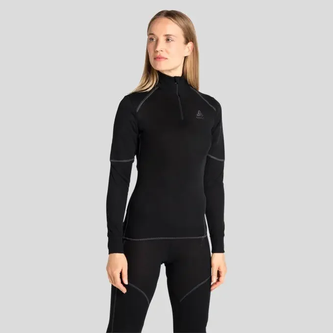 Prix Réduit T-shirt Odlo à col montant zippé Active X-Warm