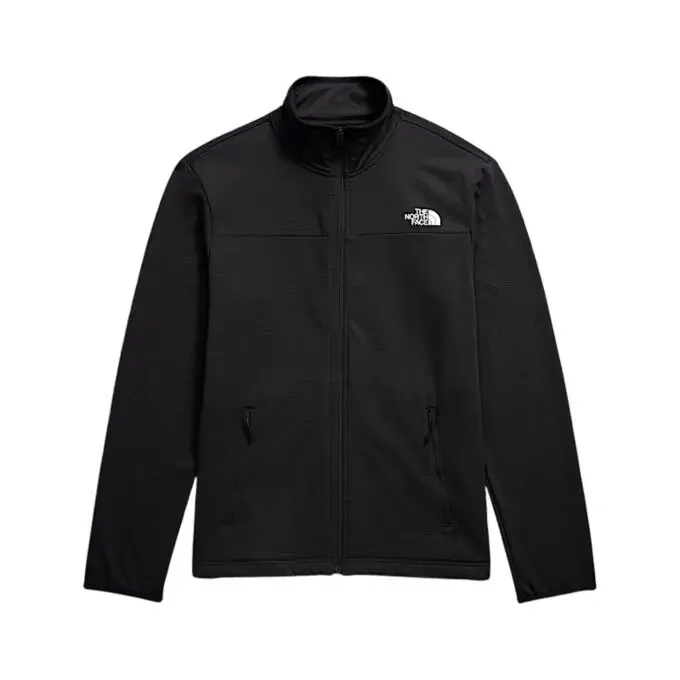 Prix Réduit Veste polaire zippée homme The North Face Cedar Trail Grid – TNF Black