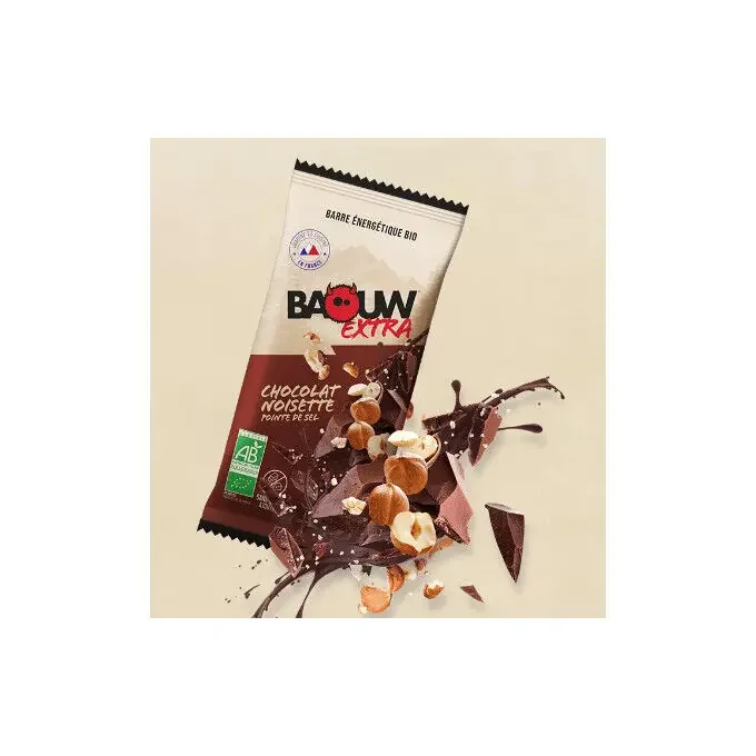 Promotion Barres énergétiques Baouw EXTRA CHOCOLAT-NOISETTE