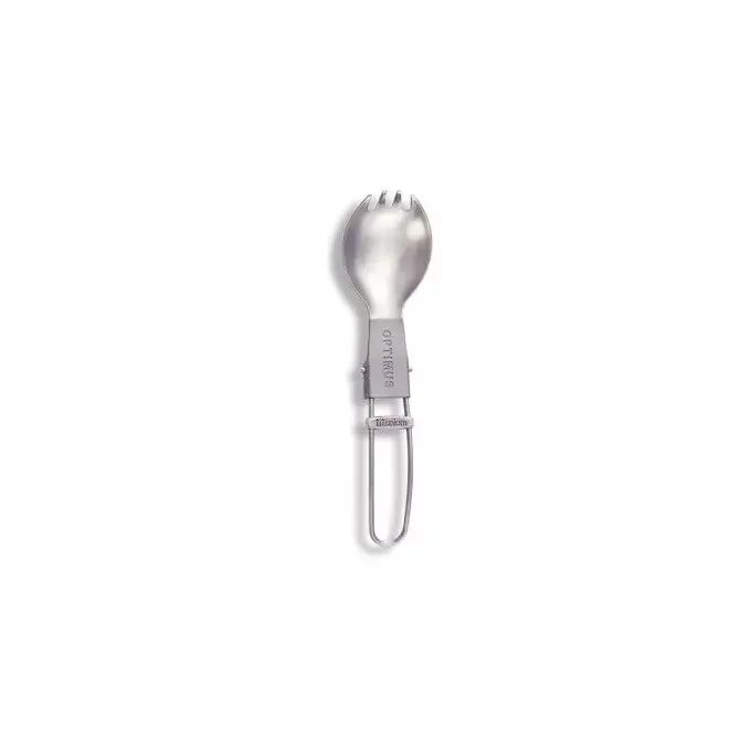 Promotion Optimus Cuillère/Fourchette pliable en titane