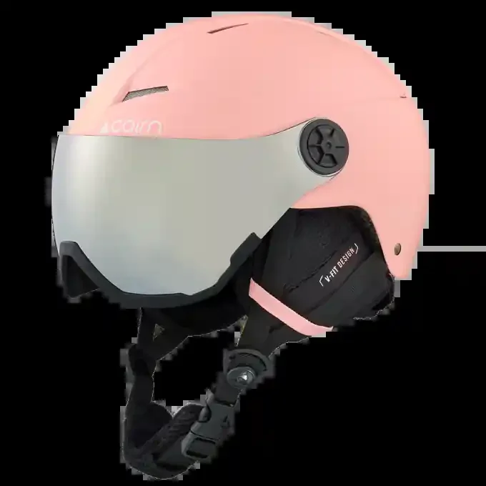 Promotion Saisonnière Casque de ski Cairn ANDROID VISOR J Mat Pastel Coral