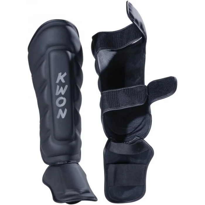 Protège-tibias et cou de pied boxe Thaï Kwon Tough