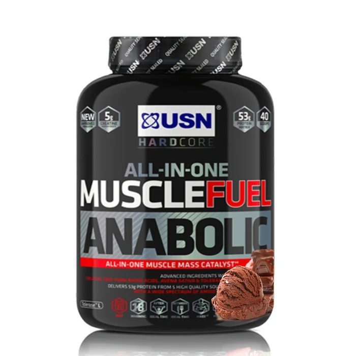 Protéine chocolat USN Nutrition Muscle Fuel Anabolic [Taille 2 kg]
