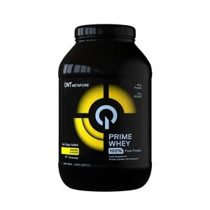 Protéine mélange 100 % d’isolat et de concentré de lactosérum Banane Prime Whey 908 g