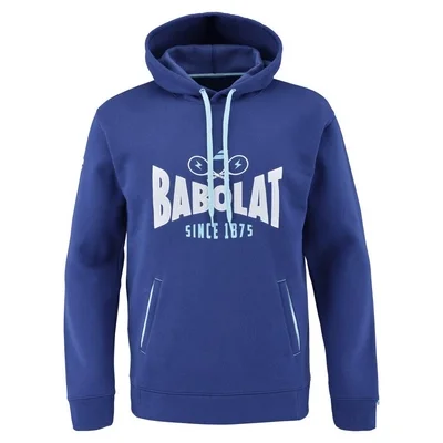 Pull à Capuche Babolat Homme Exercice Hood Sweat Estate Blue