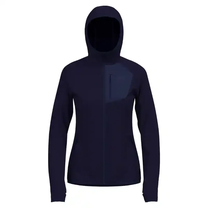 Pull à capuche zippé Ascent femme Odlo En Vogue