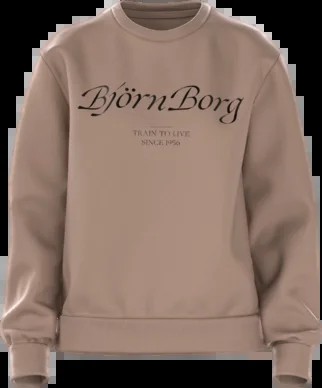 Pull Björn Borg Femme Borg Essential Crew Almondine