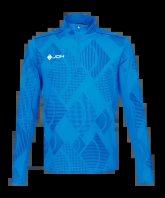 Pull de Sport JDH Homme Carbon Pro Half-Zip Digital Blue