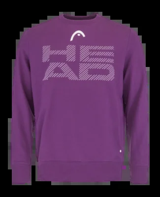 Pull de Tennis HEAD Homme Rally Sweatshirt Wineberry